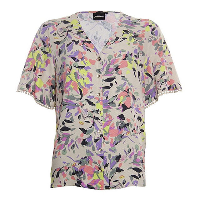 Poools Blouse 423104 multi colour 423104 - Multi colour large