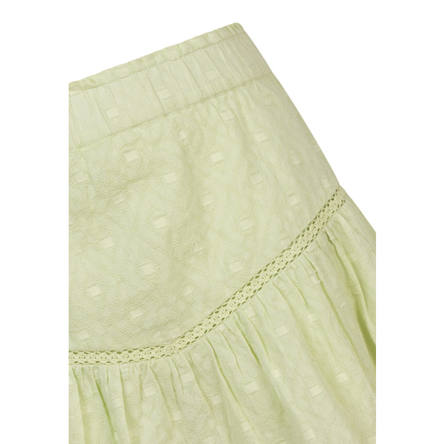 Indian Blue Meiden rok lace ruffle light pastel green 150945831 large