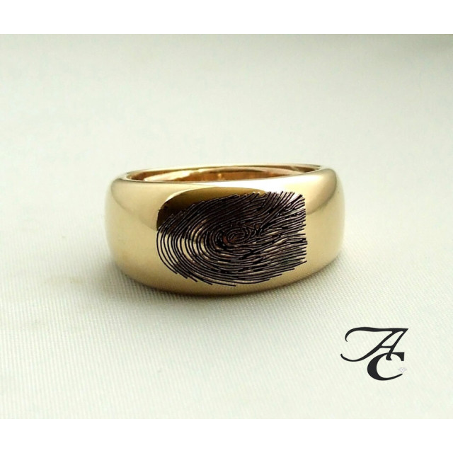 Atelier Christian Fingerprint ring 1133AC large