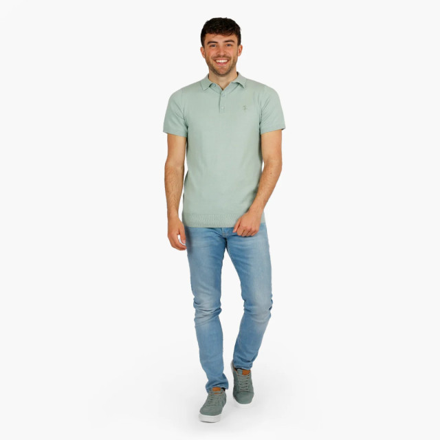 Q1905 Polo shirt hessum mist QM2343342-959-1 large