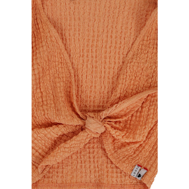 Looxs Revolution Zomer knoop vestje abricot voor meisjes in de kleur 2312-5165-276 large