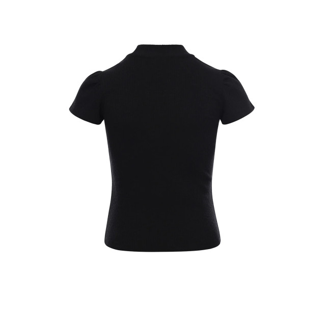 Looxs Revolution T-shirt slub jersey black  voor meisjes in de kleur 2301-5414-090 large Looxs Revolution T-shirt slub jersey black  voor meisjes in de kleur 2301-5414-090 large