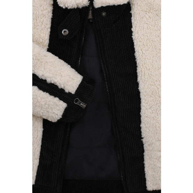 Looxs Revolution Teddy/rib jacket voor meisjes in de kleur 2231-5240-040 large