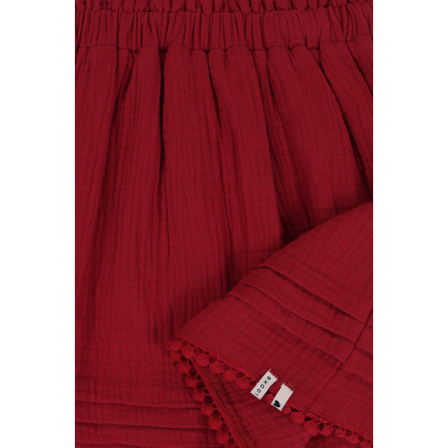 Looxs Revolution Wijd rokje mousseline cherry red voor meisjes in de kleur 2301-7712-271 large
