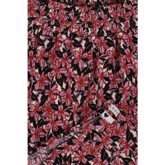 Looxs Revolution Fancy krinkel top bloemenprint voor meisjes in de kleur 2212-5142-842 large