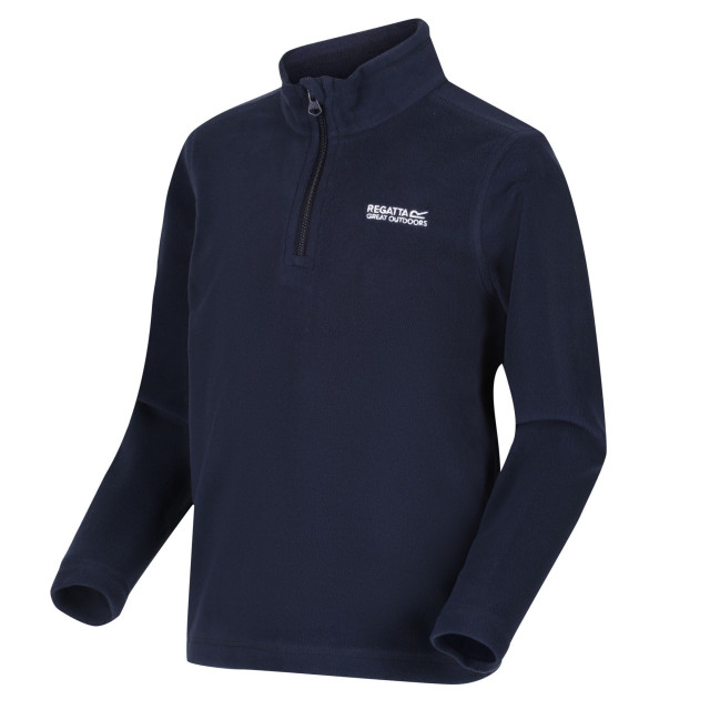 Regatta Geweldige outdoors kinder hot shot ii half zip fleece hoodie UTRG1422_navynavy large