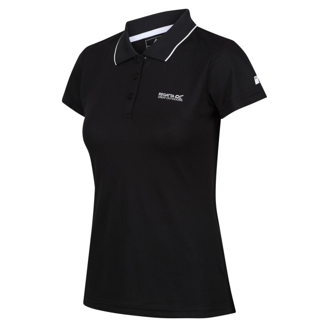 Regatta Dames maverick v polo shirt UTRG4979_black large