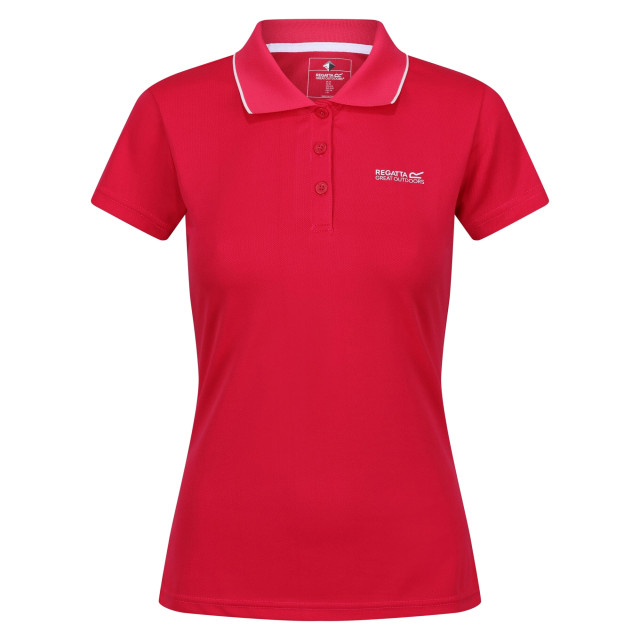 Regatta Dames maverick v polo shirt UTRG4979_pinkpotion large
