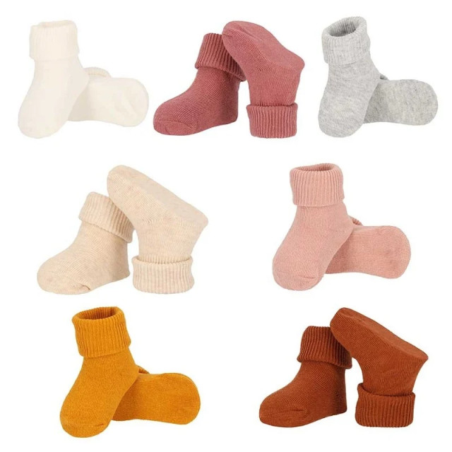 Apollo Baby sokken basic sokjes jongens & meisjes giftbox 7-pack 000131007100A-6 large