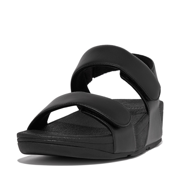 FitFlop Lulu adjustable leather back-strap sandals FV8 large