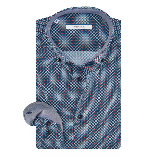 The Blueprint Trendy overhemd met lange mouwen 084495-001-L large