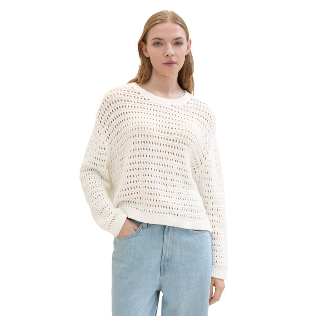 Tom Tailor Open structure pullover 1042028 large