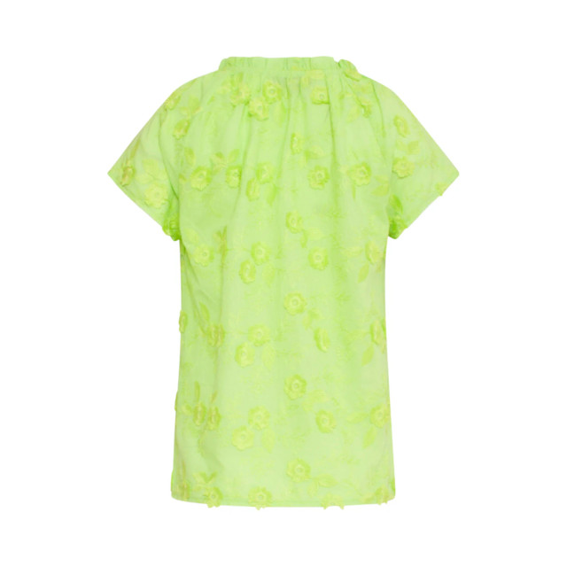 Smashed Lemon 24354 dames lime kleur top met korte raglan mouwen 24354-540-L large