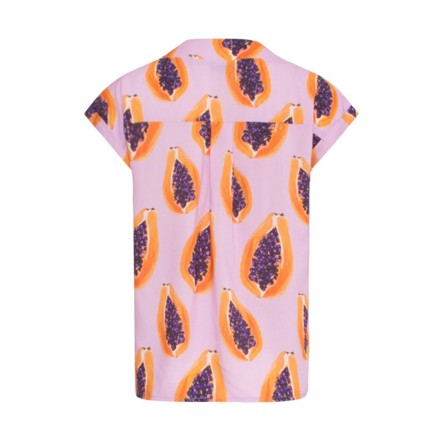 Smashed Lemon 24328 lilakleurige papaya print top 24328-300-998 large