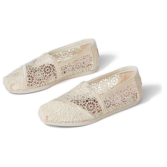 Toms Alpargata 100162 natural moroccan crochet 3175 10016241 large