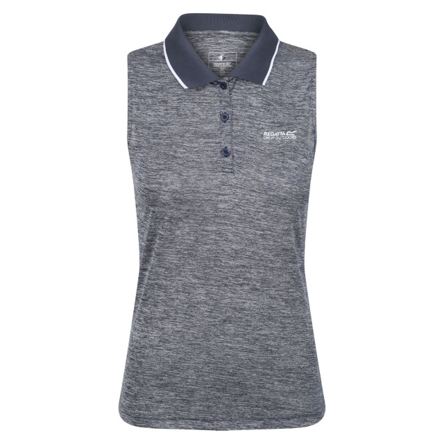 Regatta Dames tima ii mouwloos poloshirt UTRG6845_navy large