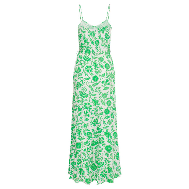 Smashed Lemon 24318 maxi jurk met spaghettibandjes levendige groene 24318-000-530 large