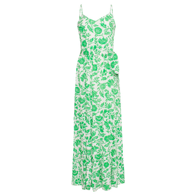 Smashed Lemon 24318 maxi jurk met spaghettibandjes levendige groene 24318-000-530 large