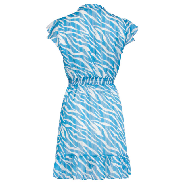 Smashed Lemon 24333 kort zomers jurkje met helder animal print | 8720331259428 large