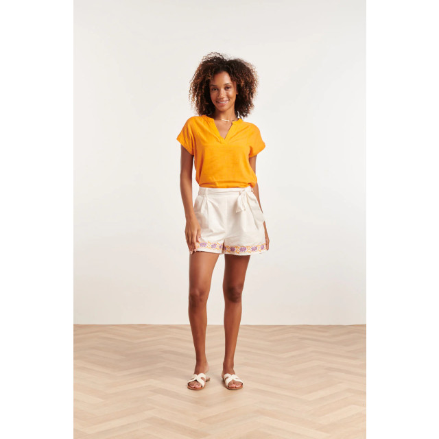 Smashed Lemon 24347 oranje ademende zomer top 24347-250-XL large