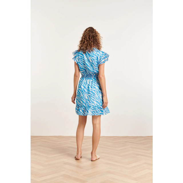 Smashed Lemon 24333 kort zomers jurkje met helder animal print | 8720331259428 large