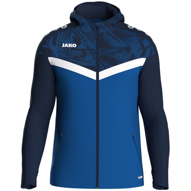 Jako Jas met kap iconic kindermaten 6824k-403 JAKO Jas met kap Iconic kindermaten 6824k-403 large