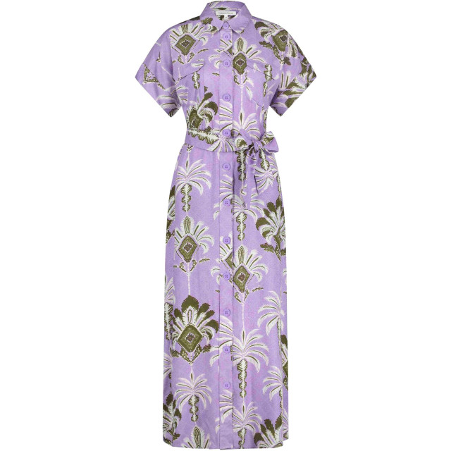 Tramontana Dress print purples A01-12-502-099989 large