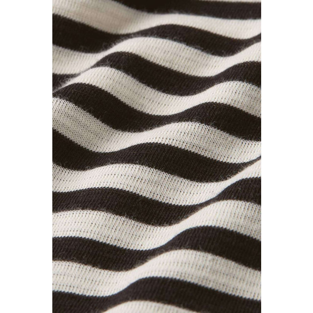 King Louie Knot t-shirt chopito stripe black 08866-001 large