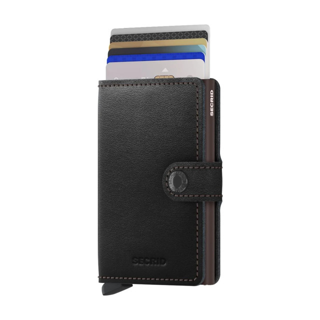 Secrid Miniwallet original black brown M-Black Brown large