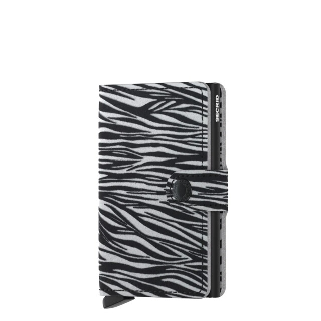 Secrid Mza miniwallet zebra light grey MZe-light Grey large