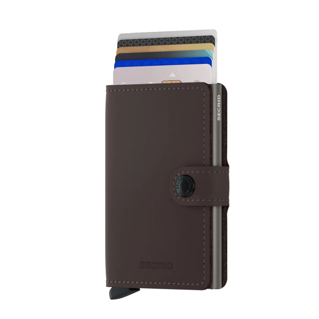 Secrid Mm miniwallet matte truffle MM-Truffle large