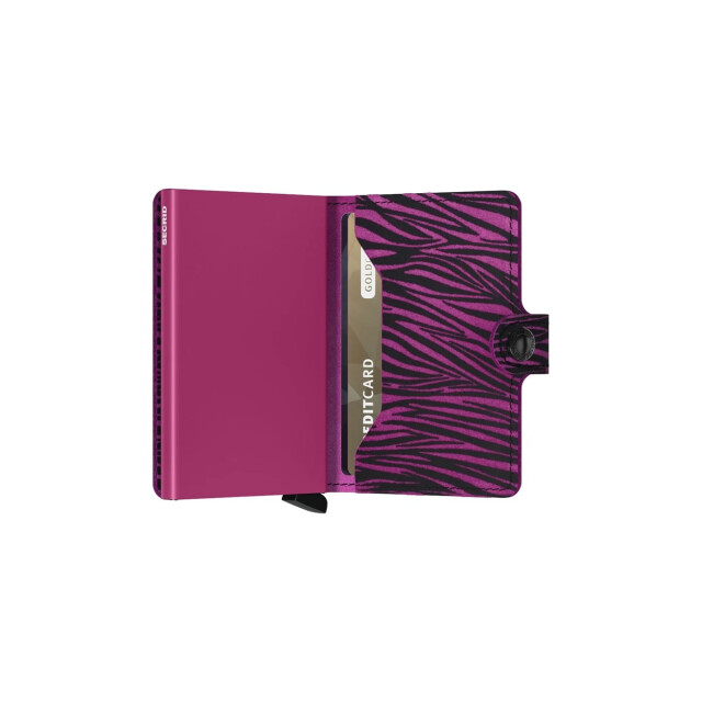 Secrid Mza miniwallet zebra fuchsia MZe-Fuchsia large