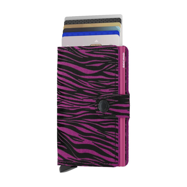 Secrid Mza miniwallet zebra fuchsia MZe-Fuchsia large