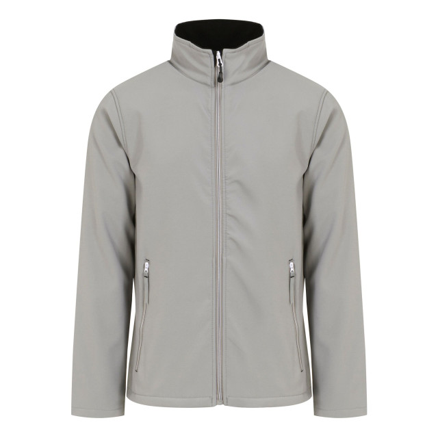 Regatta Heren ascender effen dubbellaags soft shell jas UTRG9964_mineralgreyblack large Regatta Heren ascender effen dubbellaags soft shell jas UTRG9964_mineralgreyblack large