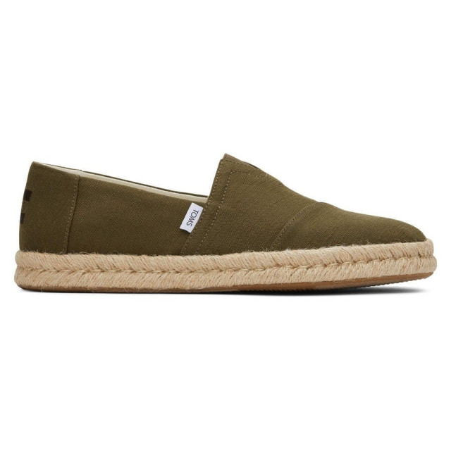 Toms Alp rope 2.0 10019899 olive recycled cotton slubby woven 10019899 large
