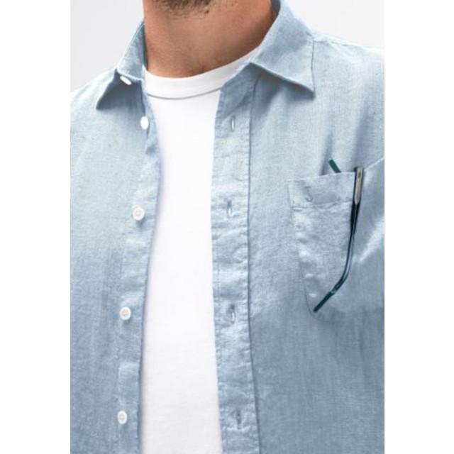 Butcher of Blue Rob lange mouw overhemden M2414006 large