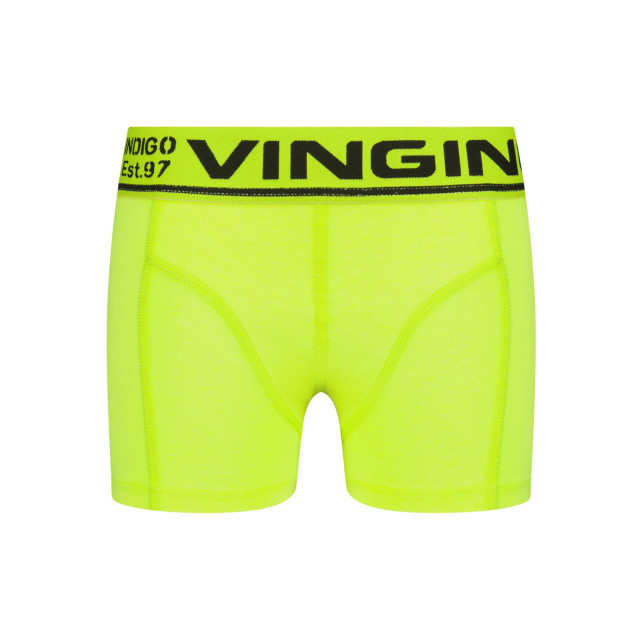 Vingino Jongens ondergoed 3-pack boxers check neon 151219219 large