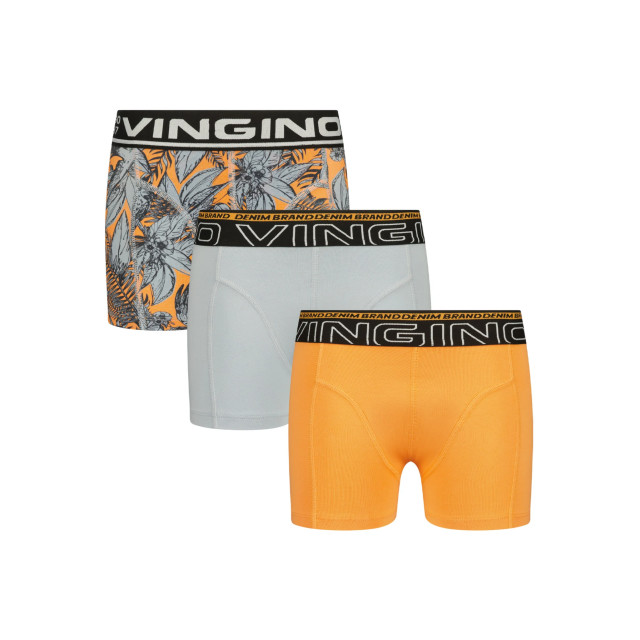 Vingino Jongens ondergoed 3-pack boxers leaf soda 151219221 large