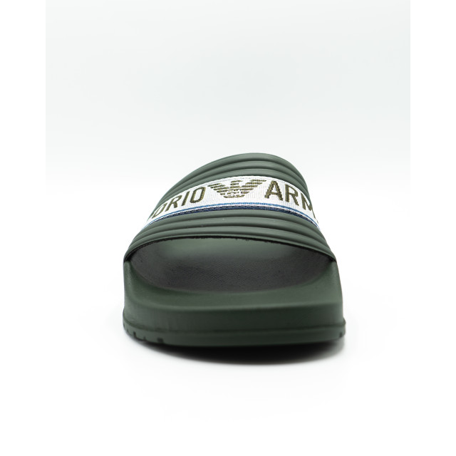 Emporio Armani Slipper nastro logo slipper-nastro-logo-00055195-green large