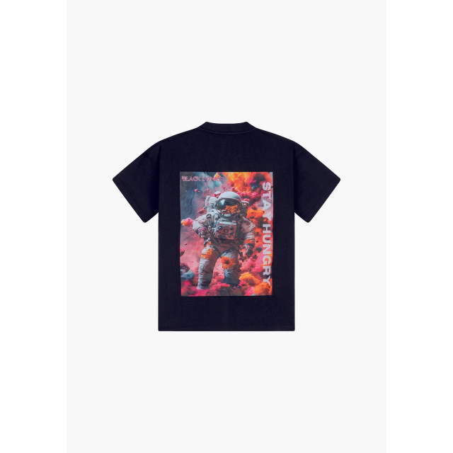 Black Donkey Space explorer t-shirt i black CH4-MCSET24-BL large