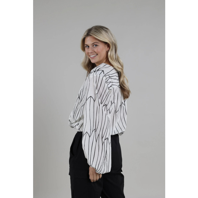 Nukus Ss240118114 june top off white/black SS240118114 large