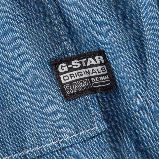G-Star Roamer shirt s\s wmn chambray D24345-D558-082 large
