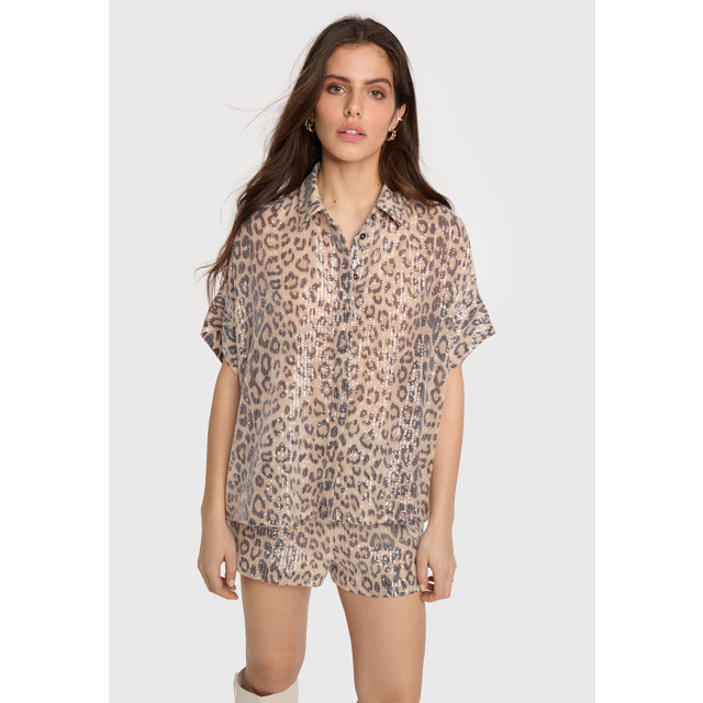 Alix The Label Woven animal sequin blouses 2404912736 large