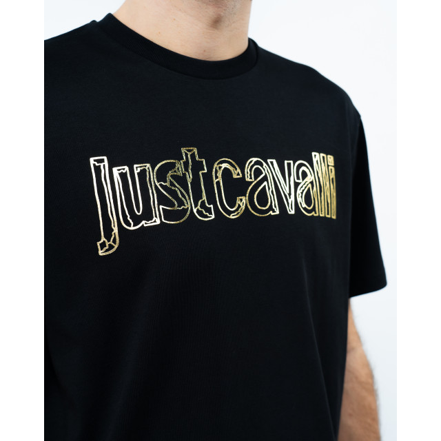 Just Cavalli  T-hirt logo t-shirt-logo-00054250-black large