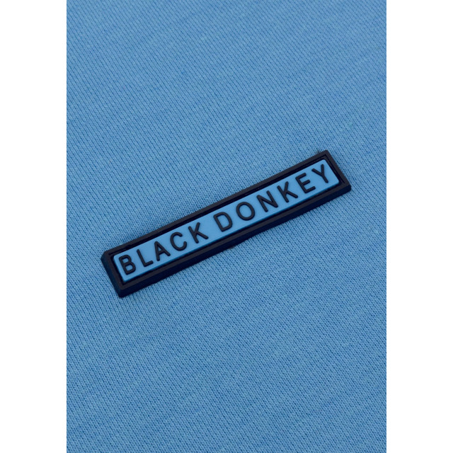 Black Donkey Relaxt summer t-shirt i blue CH4-MCRS24-BL large