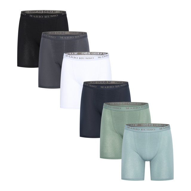 Mario Russo 6-pack long fit boxers MR-6P-MIX-XXL large