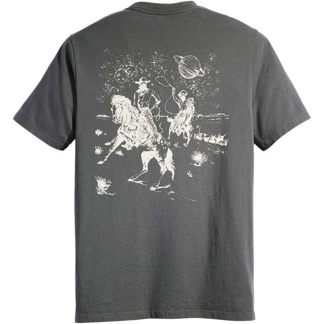 Levi's Classic graphic t-shirt space cowboy andesite ash 22491-1489 large