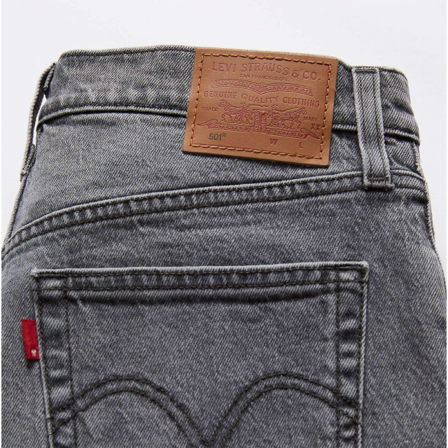 Levi's 501 original high-rise jean shorts hit the r. grey 56327-0405 large