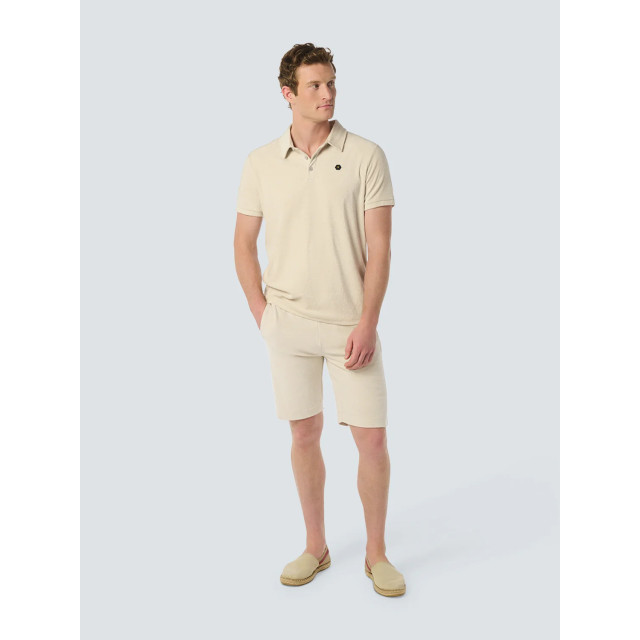 No Excess Heren polo 24740484 122 cement No Excess Short 24740484 122Cement large