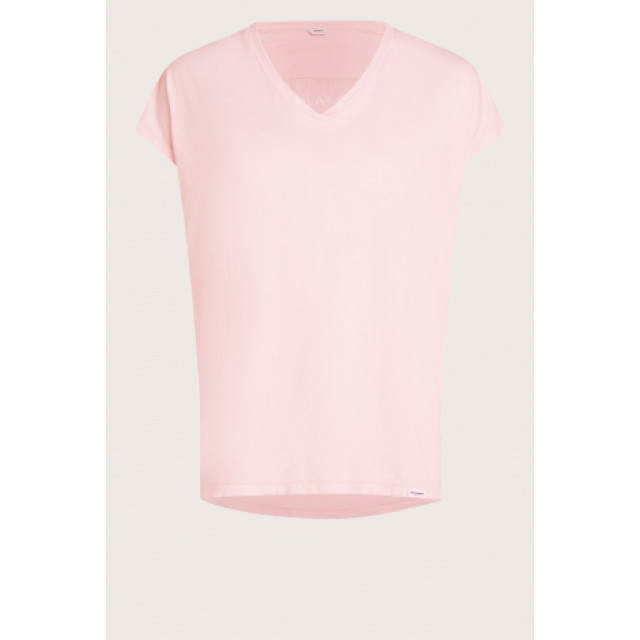 Penn & Ink T-shirt korte mouw roze large